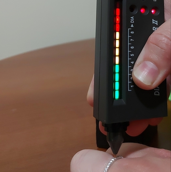 Genuine Moissanite 925 Sterling Silver Wedding Engagment Band Ring - Picture 10 of 11